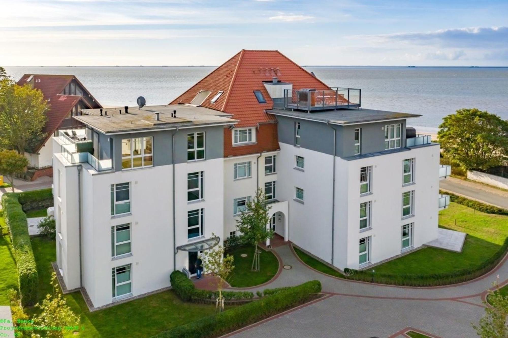 Schloss Am Meer - Whg3 Grosse Terrasse Mit Meerblick Daire Wyk auf Föhr Dış mekan fotoğraf